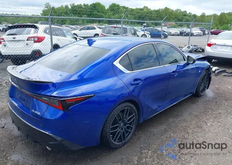 2022 Lexus Is 350 F Sport z USA, uszkodzony, nr VIN JTHSZ1B27N5052558
